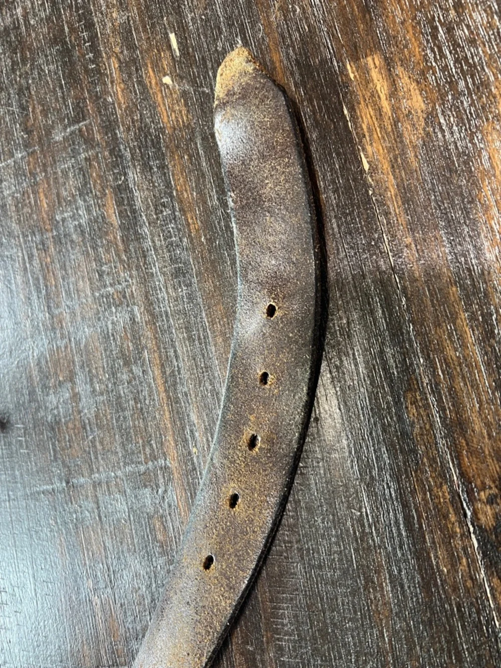 Vintage Nickel Indian Head Leather Belt and Wallet.